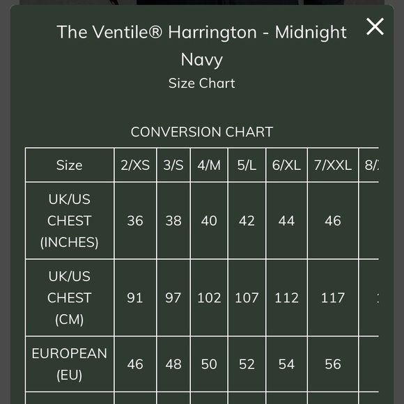 Private White VC The Ventile® Harrington - Midnight Navy Jacket - Size 3 (Small) - Picture 14 of 14